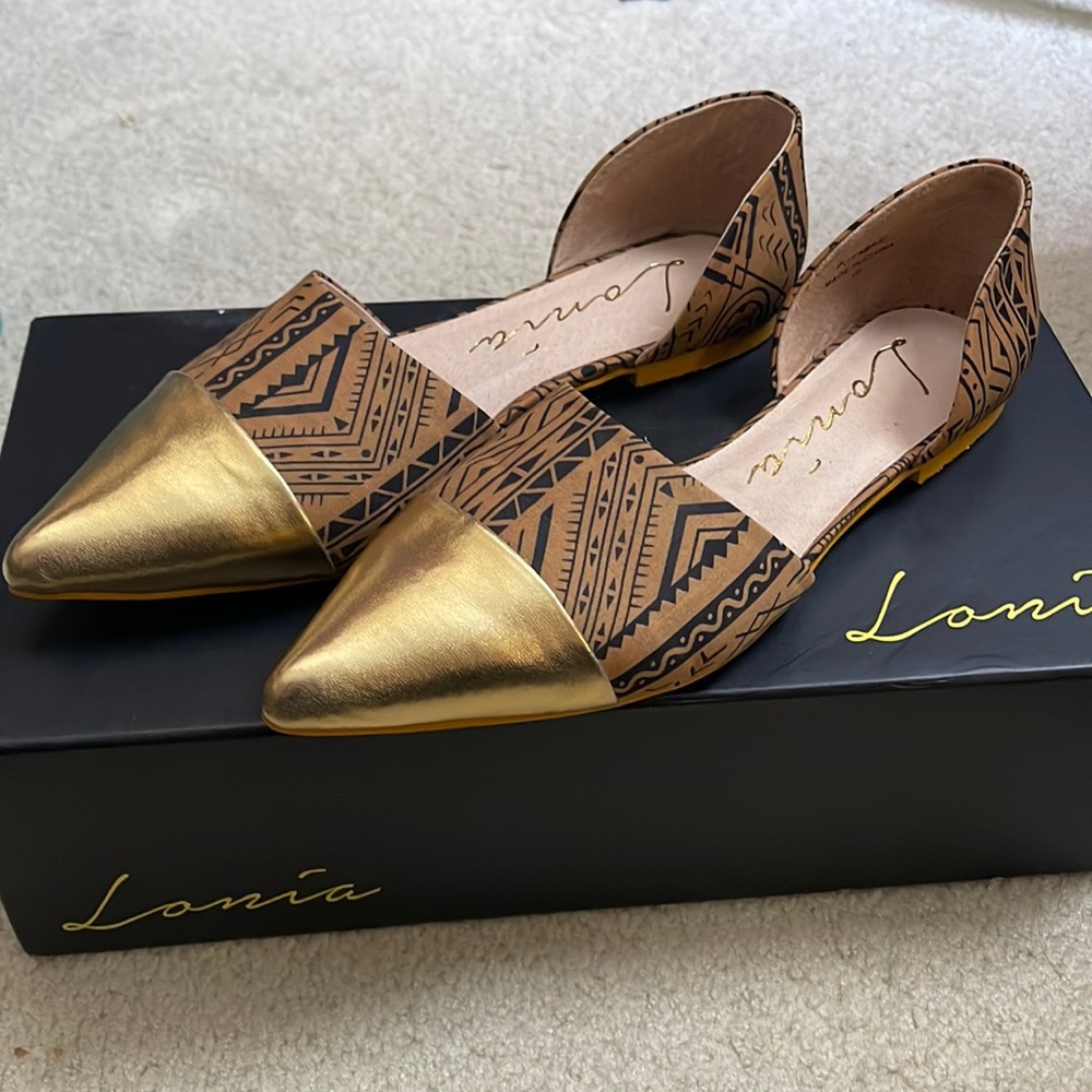 Ethnic Print Shoes